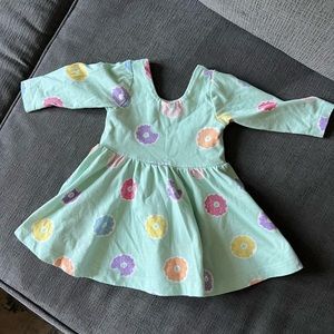 Infant Girls Monica and Andy Donut Dress, size 6-12 mo